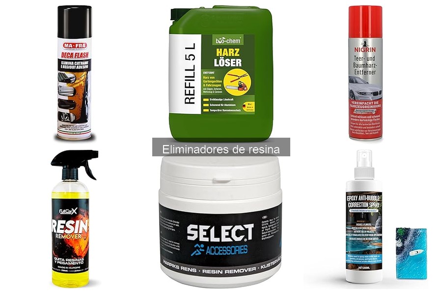 Comparativa de Eliminadores de Resina: Efectividad y Precios