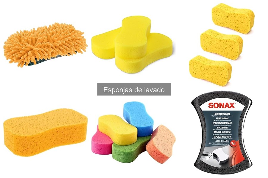 Comparativa de esponjas de lavado para coches en 2023