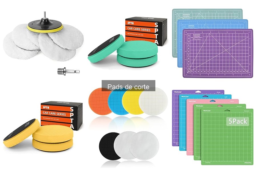 Comparativa de las Mejores Marcas de Pads de Corte para Coche