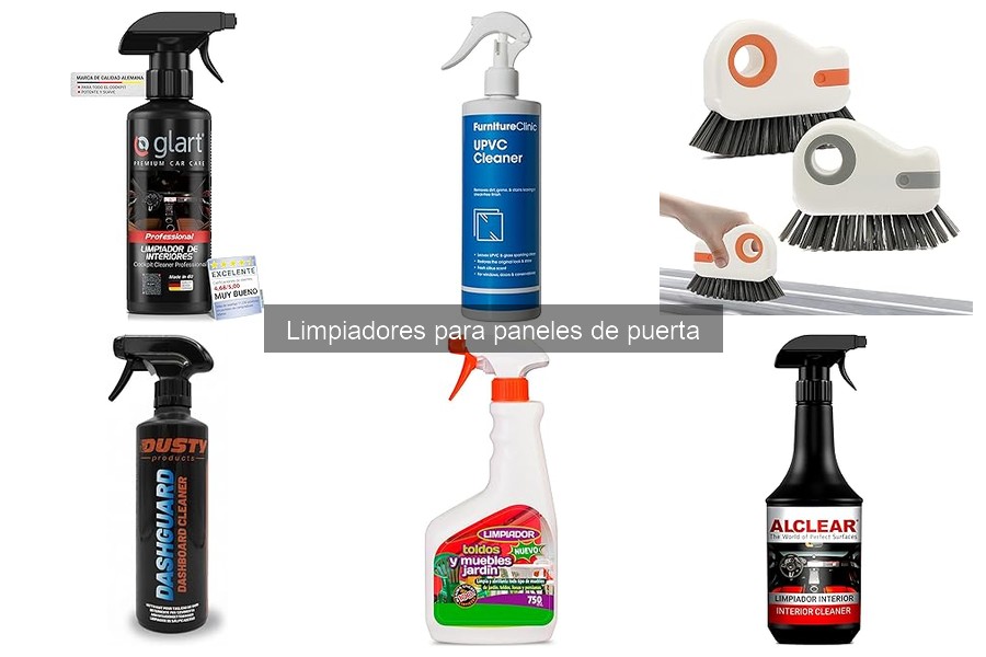 Comparativa de limpiadores para paneles de puerta: las mejores marcas