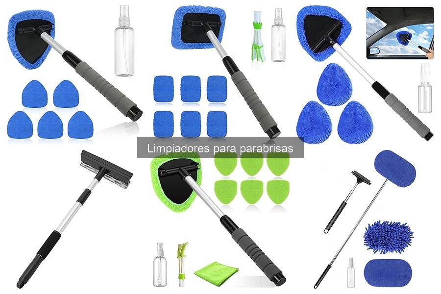 Comparativa de limpiadores para parabrisas de coche