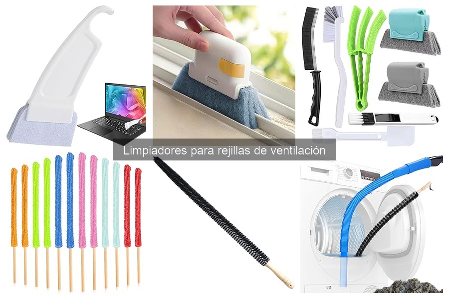 Comparativa de Limpiadores para Rejillas de Ventilación