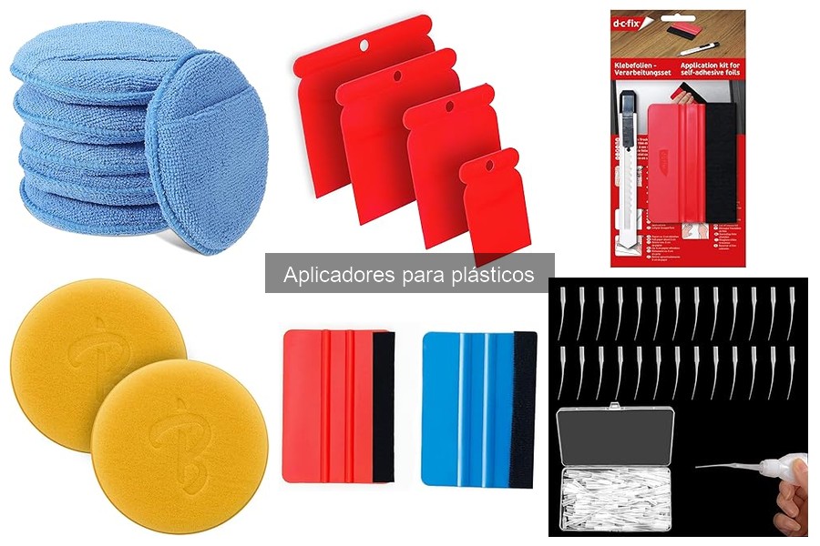 Comparativa de los mejores aplicadores para plásticos