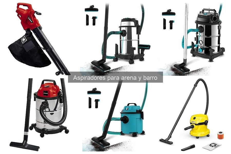 Comparativa de los Mejores Aspiradores para Arena y Barro
