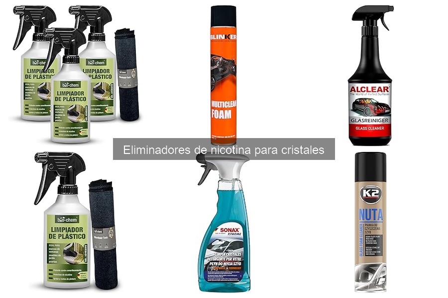 Comparativa de los Mejores Eliminadores de Nicotina para Cristales