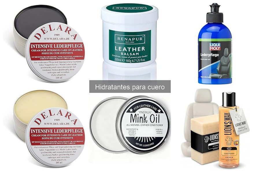 Comparativa de los Mejores Hidratantes para Cuero