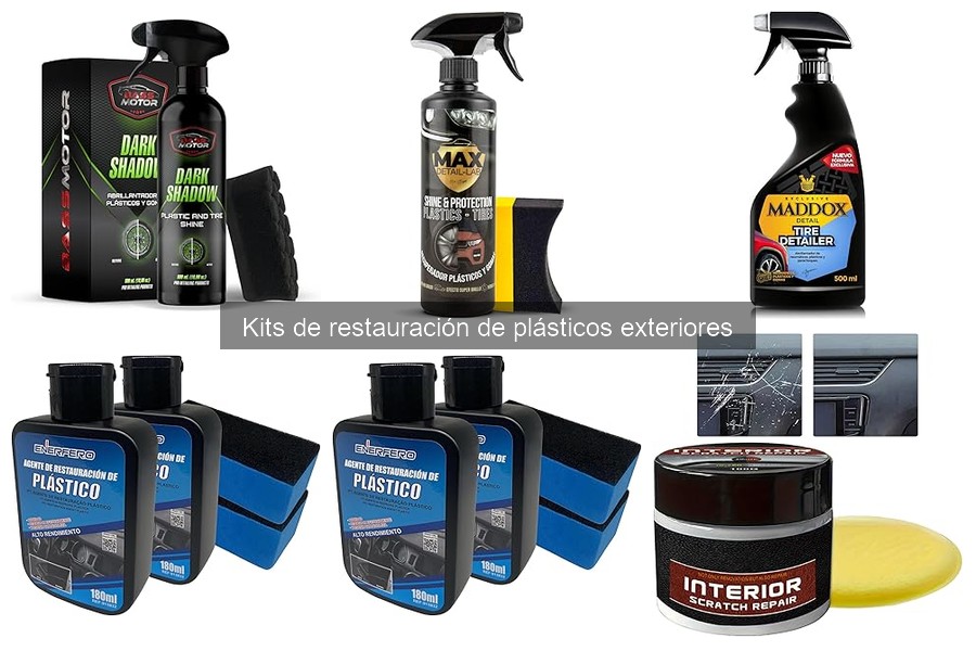 Comparativa de los Mejores Kits de Restauración de Plásticos