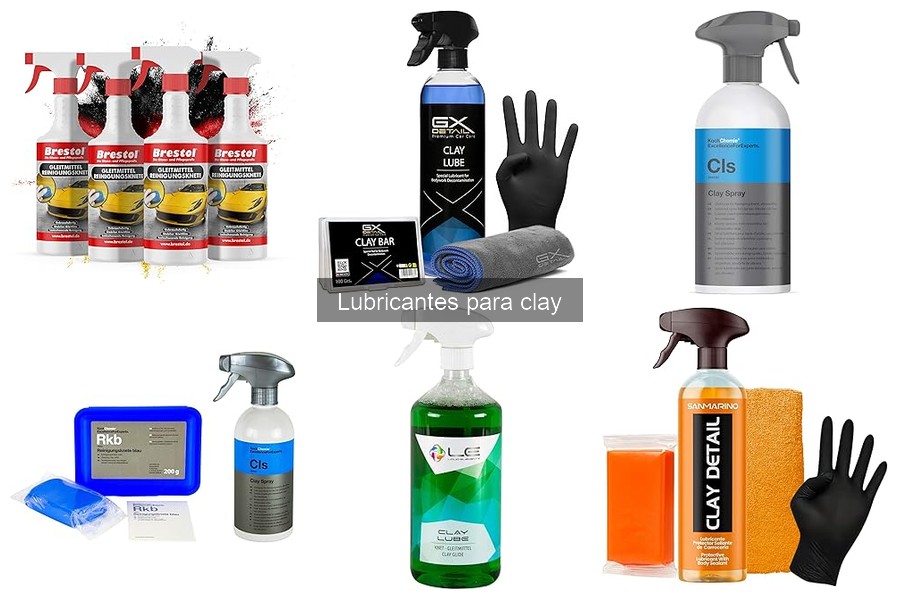 Comparativa de Lubricantes para Clay: GxDetail vs Brestol