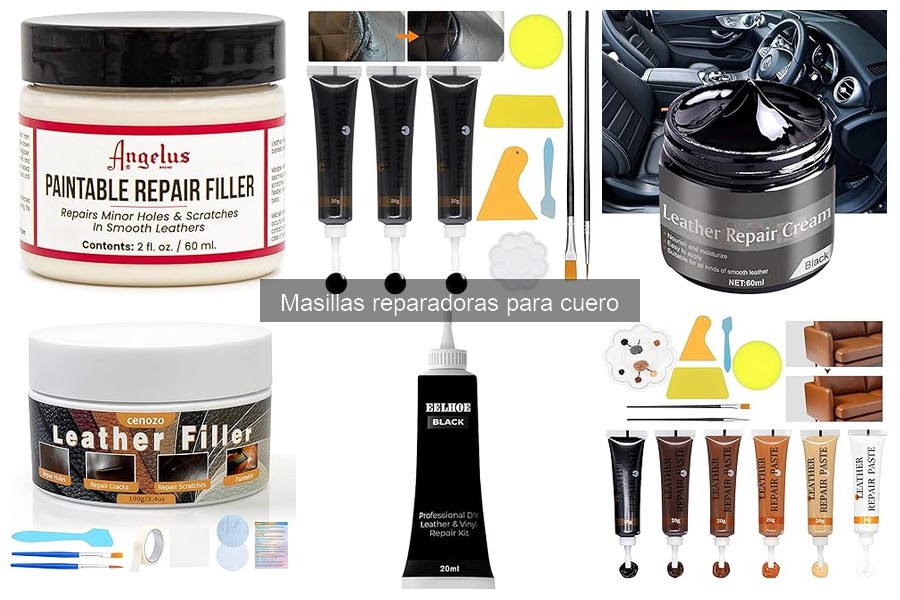Comparativa de Masillas Reparadoras para Cuero: Pros y Contras