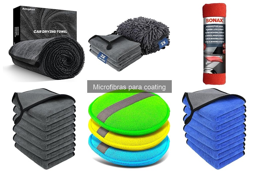 Comparativa de microfibras para acabados de coating