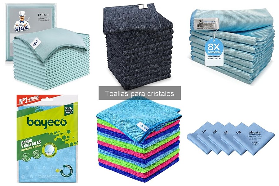 Comparativa de precios de toallas para cristales