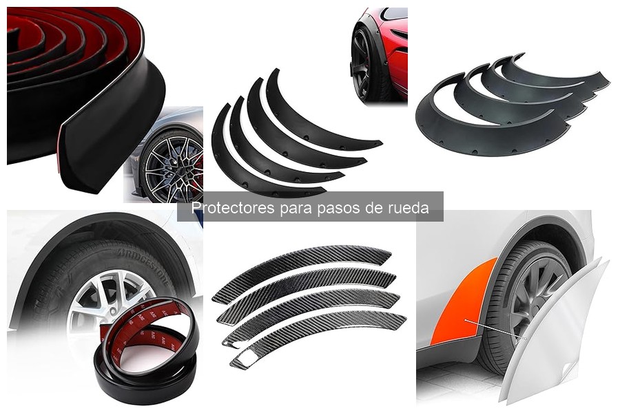 Comparativa de protectores para pasos de rueda: goma vs plástico
