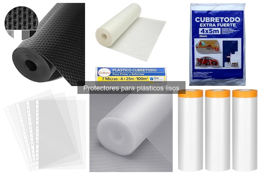 Comparativa de Protectores para Plásticos Lisos 2023
