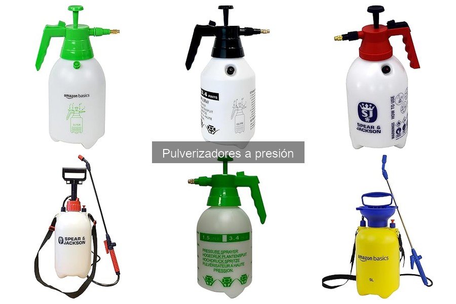 Comparativa de Pulverizadores a Presión Manuales y Eléctricos