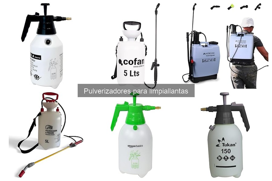 Comparativa de Pulverizadores para Limpiallantas: Mejores Marcas