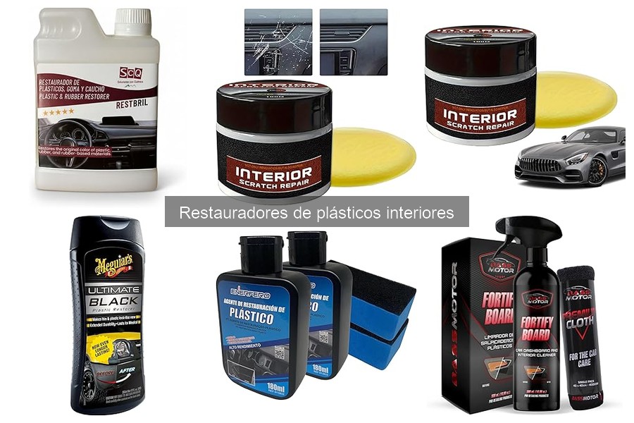 Comparativa de Restauradores de Plásticos Interiores para Coches