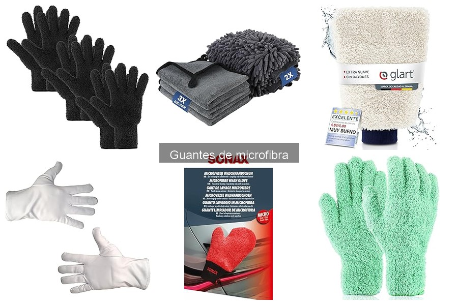 Comparativa: Guantes de Microfibra vs. Otros Tipos para Coche