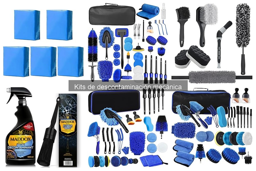 Comparativa Kits de Descontaminación Mecánica vs. Otros Métodos