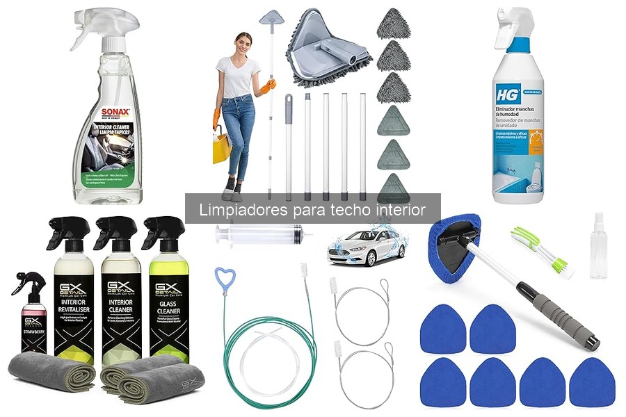 Comparativa: Limpiadores líquidos vs aerosol para techo interior