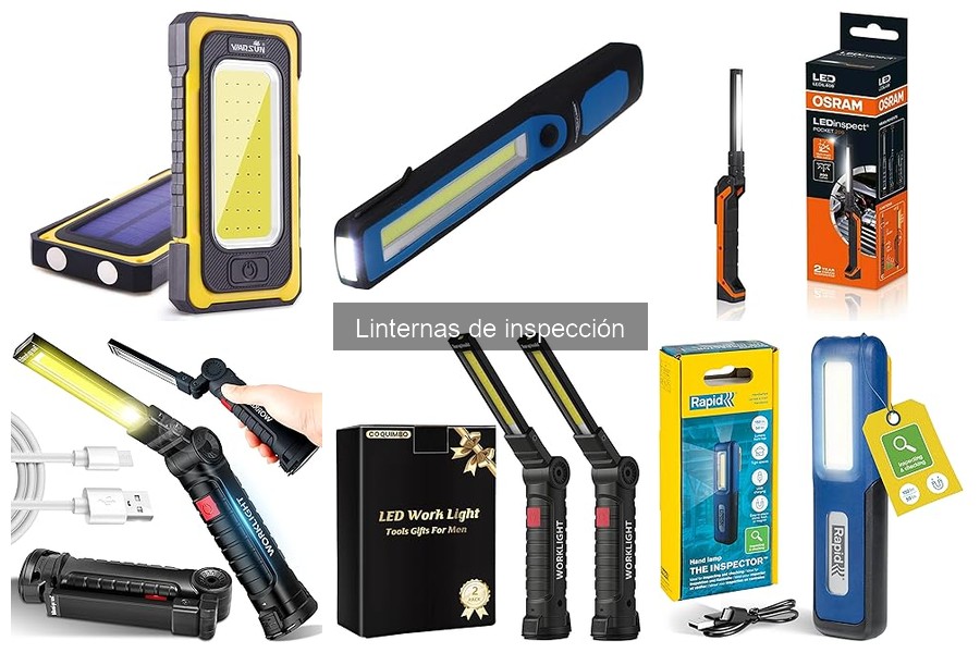 Comparativa: Linternas de Inspección LED vs Halógenas