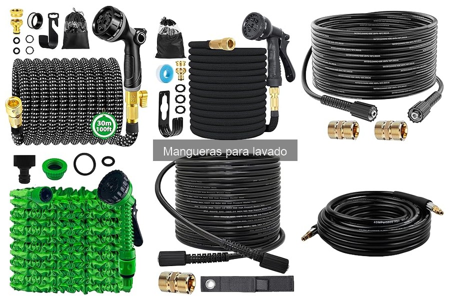 Comparativa: Mangueras de Lavado de PVC vs Goma