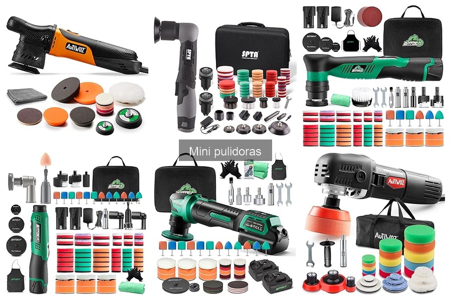 ** Comparativa Mini Pulidoras Eléctricas vs. A Batería