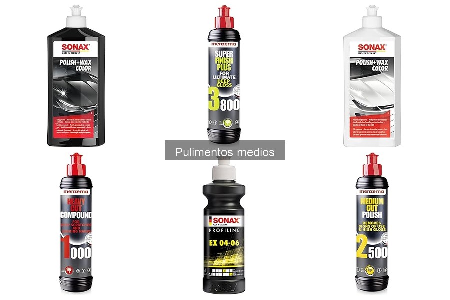 Comparativa: Pulimentos Medios vs. Suaves y Abrasivos