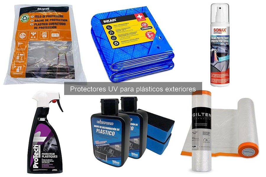 ¿Con qué frecuencia aplicar protectores UV en plásticos exteriores?