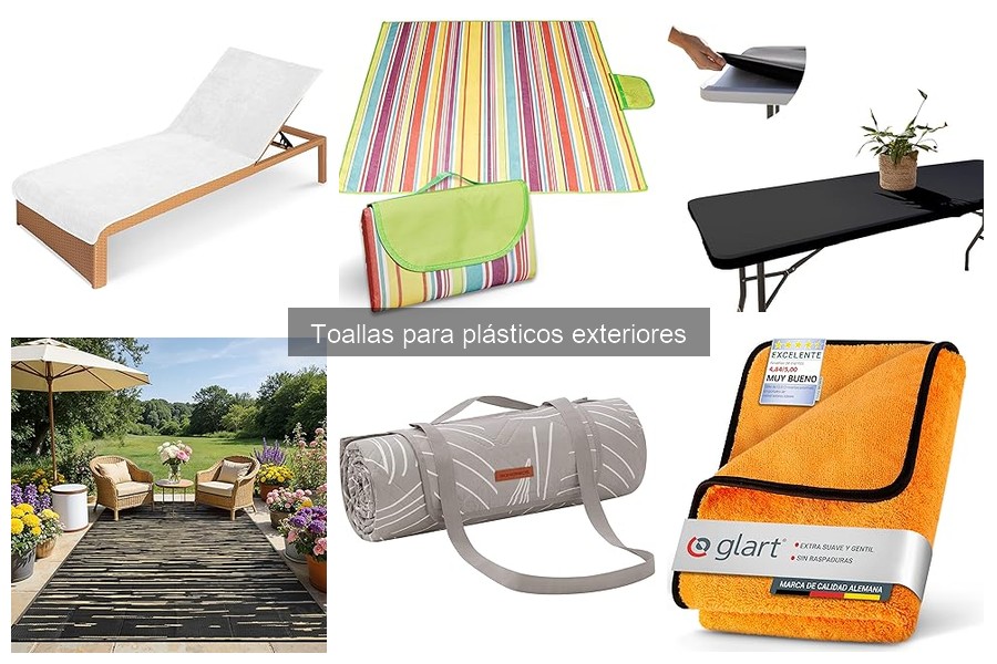 Consecuencias de no usar toallas para plásticos exteriores