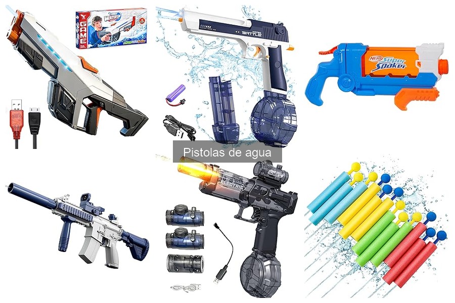 Consejos para almacenar pistolas de agua y prolongar su vida