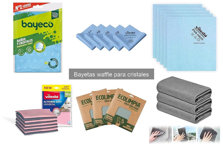 Consejos para Limpiar Cristales sin Rayones con Bayetas Waffle