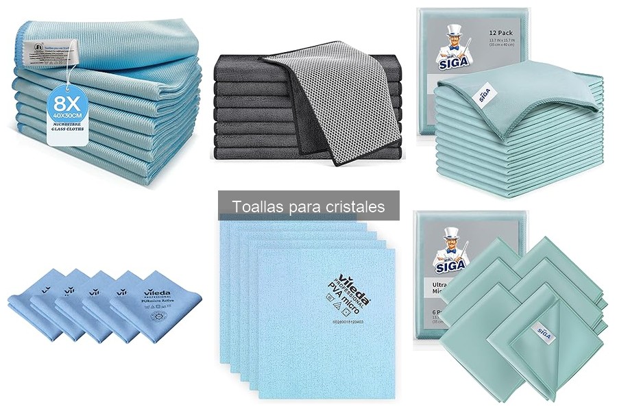 ¿Cuántas toallas para cristales necesitas? Guía esencial