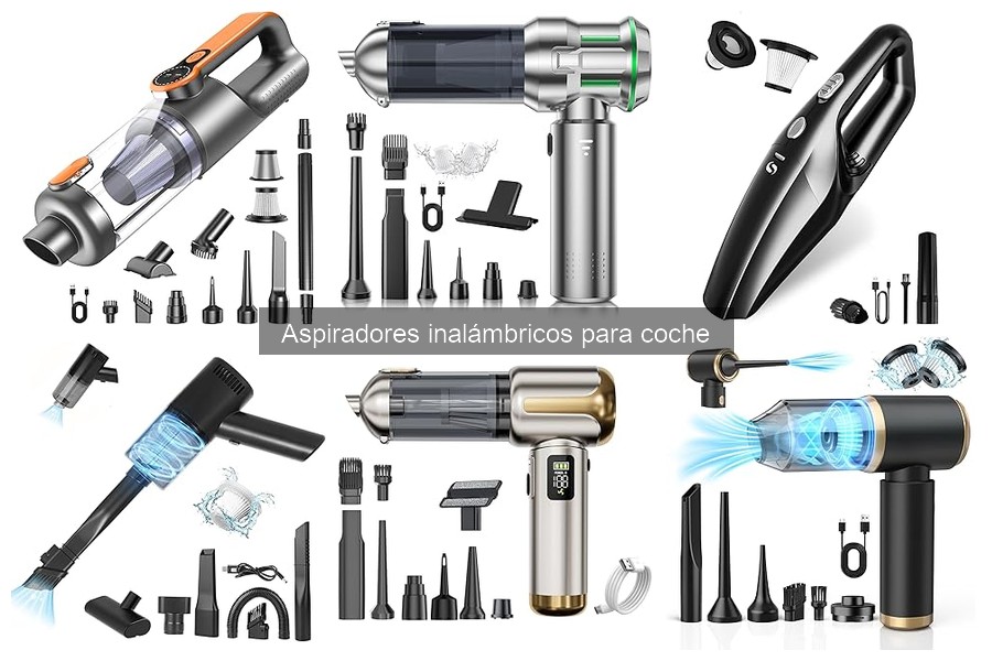 ¿Cuánto cuesta un buen aspirador inalámbrico para coche?