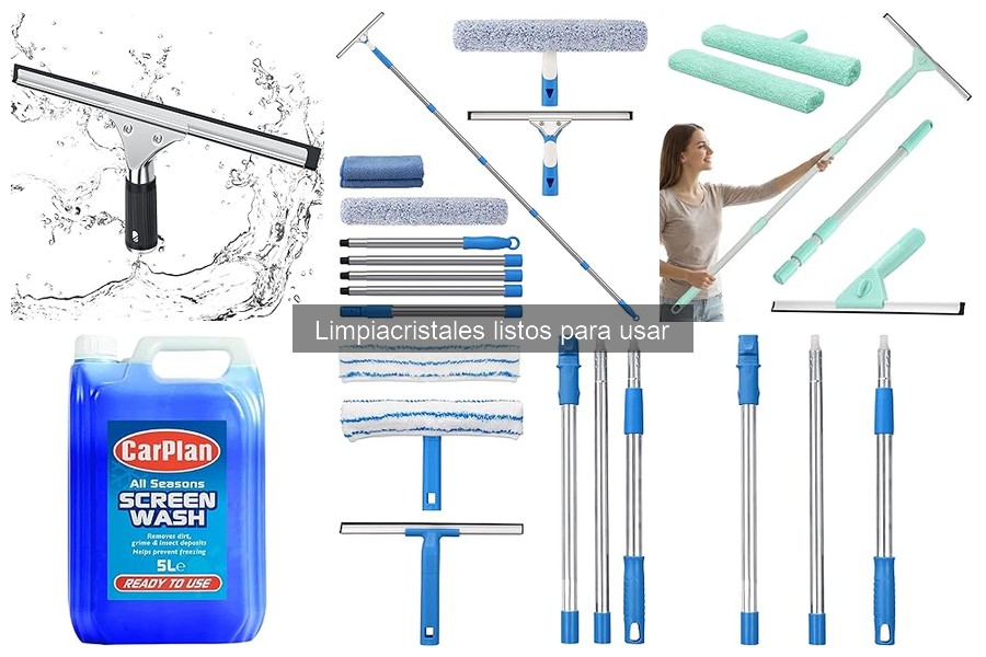 Cuánto cuesta un limpiacristales listo para usar