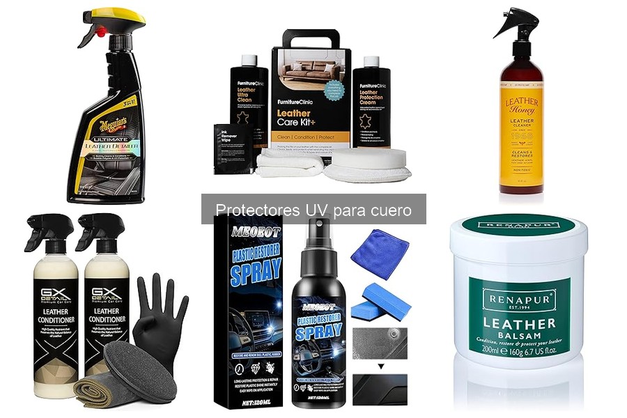 ¿Cuánto dura la protección UV en el cuero?