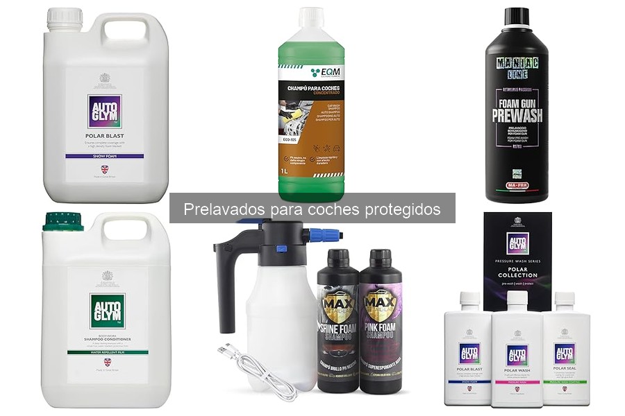 ¿Cuánto gastar en un buen prelavado de coche?