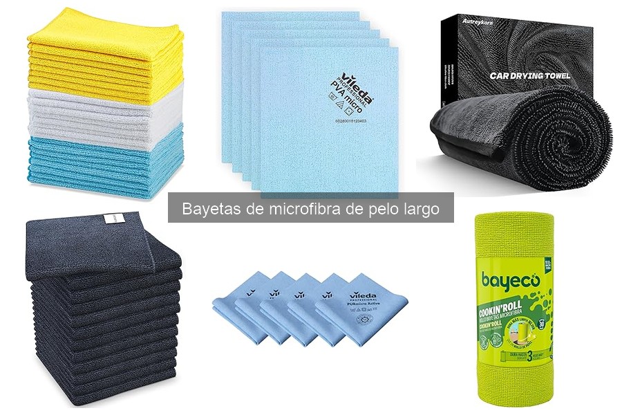 ** Cuidados y Mantenimiento de Bayetas de Microfibra de Pelo Largo