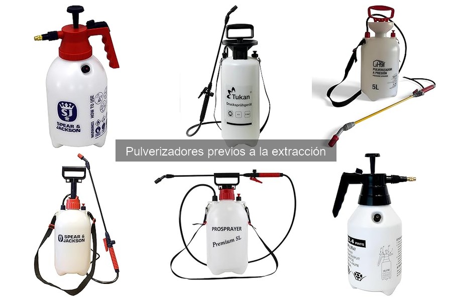 Cuidados y Mantenimiento de Pulverizadores Previos a la Extracción