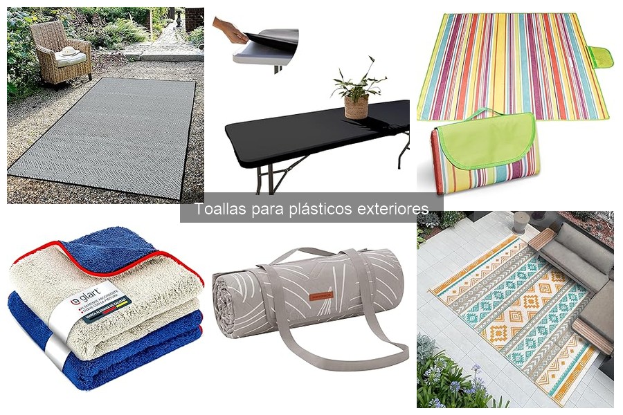 Cuidados y Mantenimiento de Toallas para Plásticos Exteriores