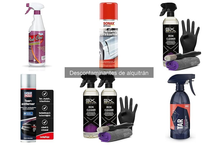 Descontaminantes de Alquitrán: ¿Son Seguros para Todas las Superficies?
