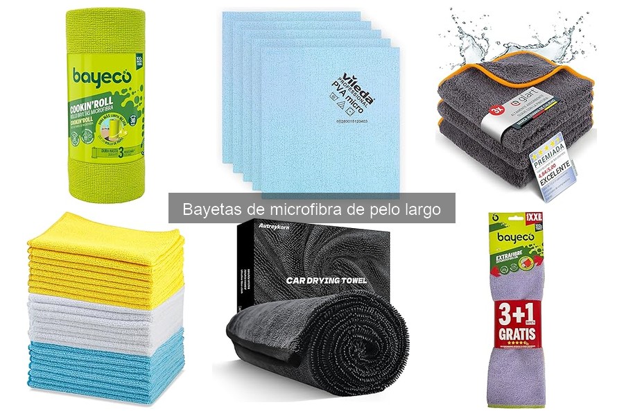 Descubre las bayetas de microfibra de pelo largo para tu coche