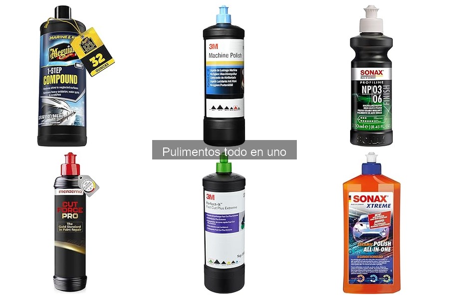 Descubre qué incluye un kit de pulimento todo en uno