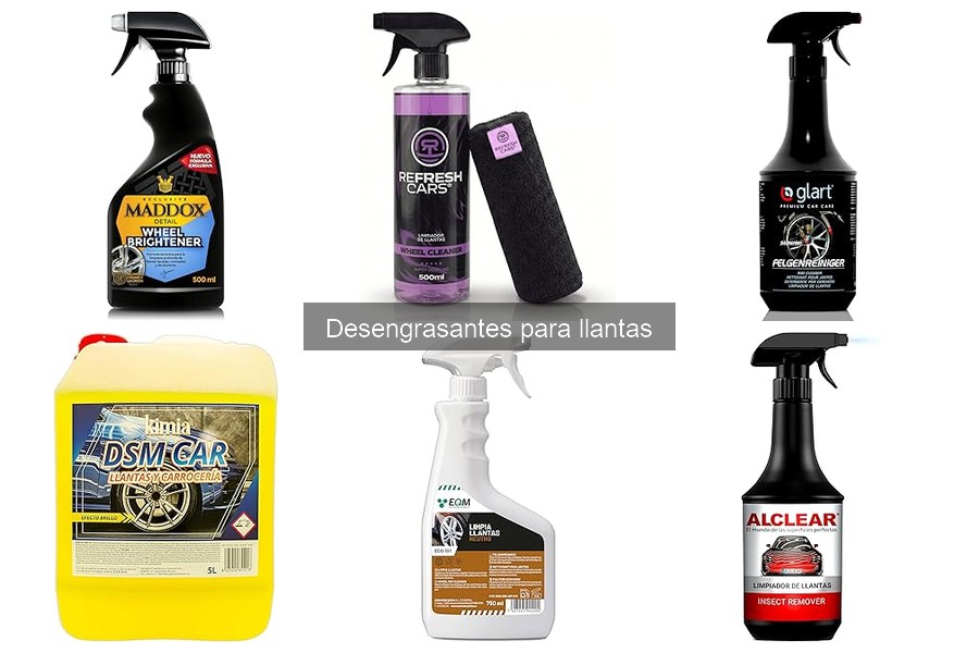 Desengrasantes ecológicos para llantas: ¿realmente efectivos?