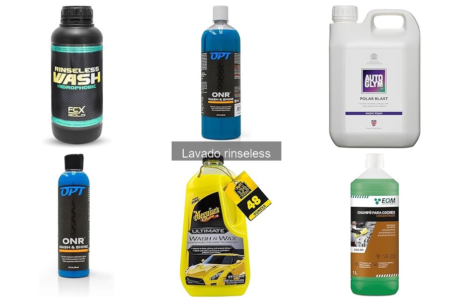 Desmitificando los mitos del lavado rinseless del coche