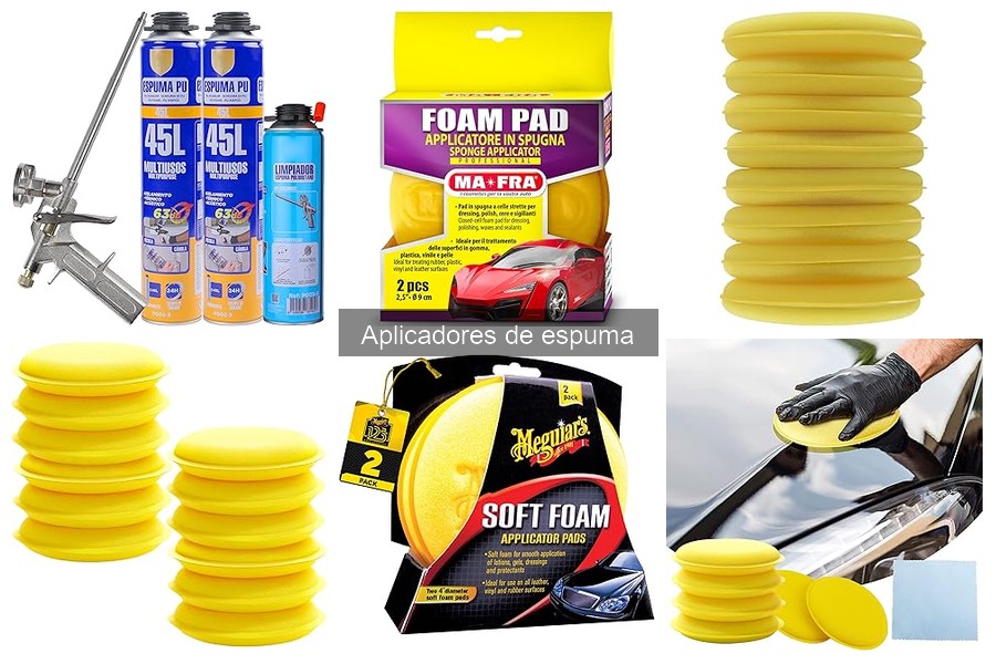Dónde comprar aplicadores de espuma de calidad para tu coche