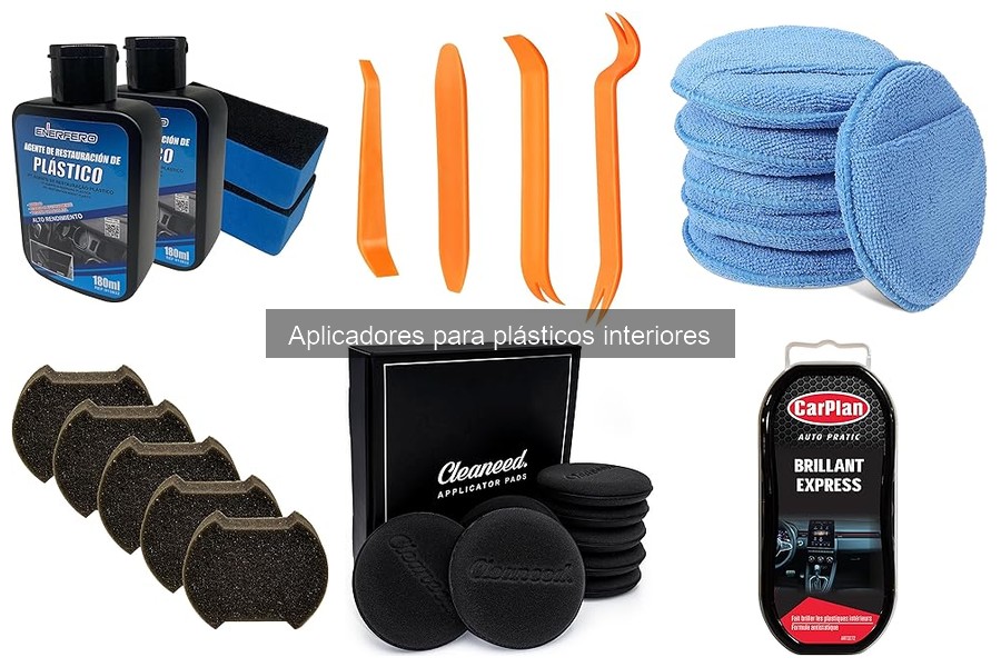 Dónde comprar aplicadores para plásticos interiores del coche