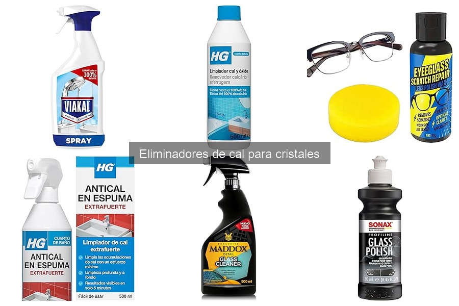 Dónde comprar eliminadores de cal para cristales en 2023