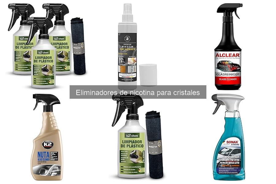 Dónde comprar eliminadores de nicotina para cristales