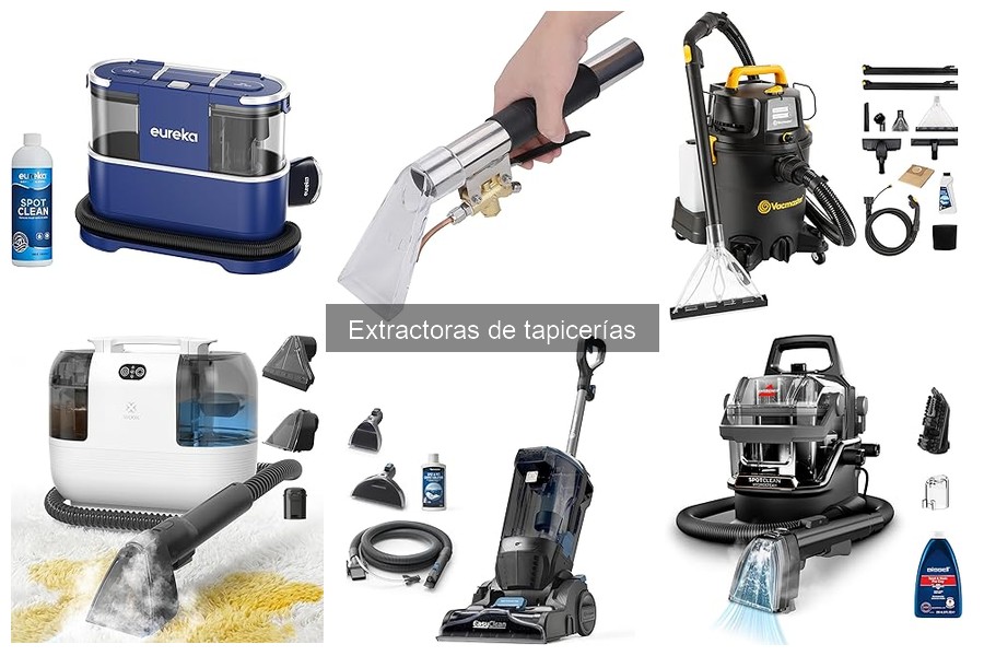 Dónde comprar extractoras de tapicerías y sus precios