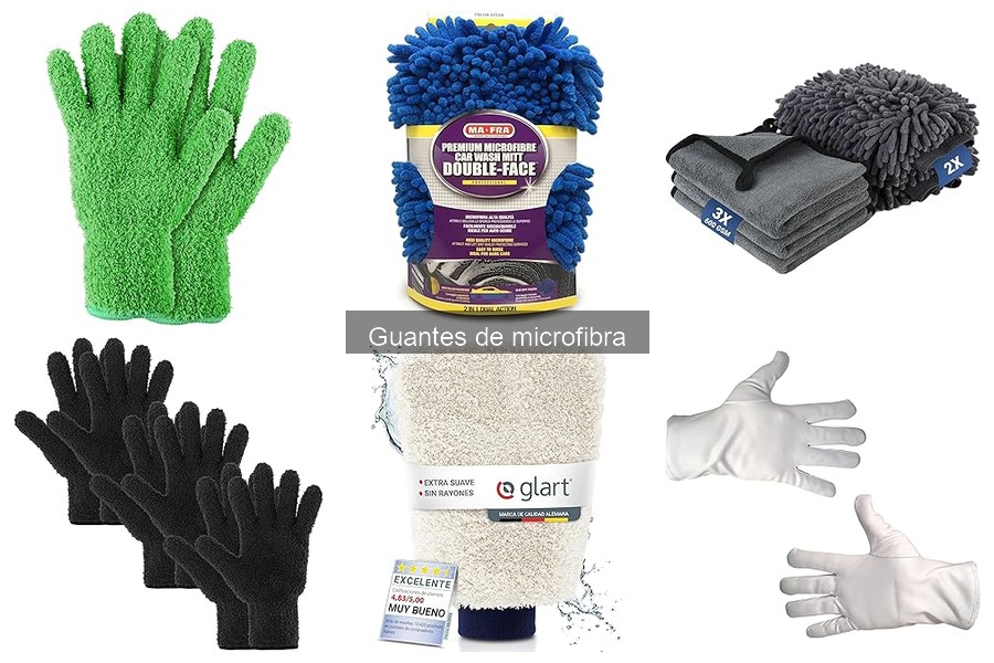 Dónde Comprar Guantes de Microfibra para Limpieza de Coches